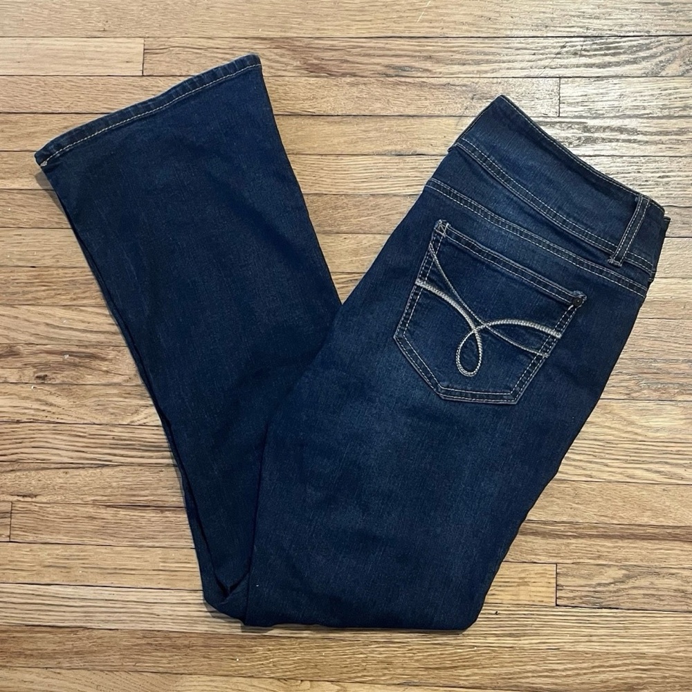 Wall Flower Luscious Curvy Bootcut Mid Rise Stretch Denim Jeans Women’s Sz 9S